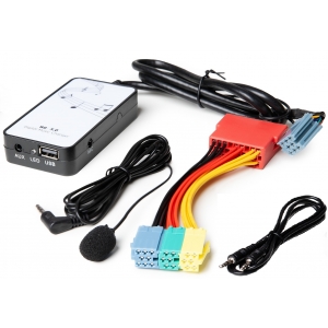 Zmieniarka Adapter Moduł Bluetooth USB AUX Audi A2 A3 A4 A6 TT All Road Chorus Concert Symphony BSY-T04